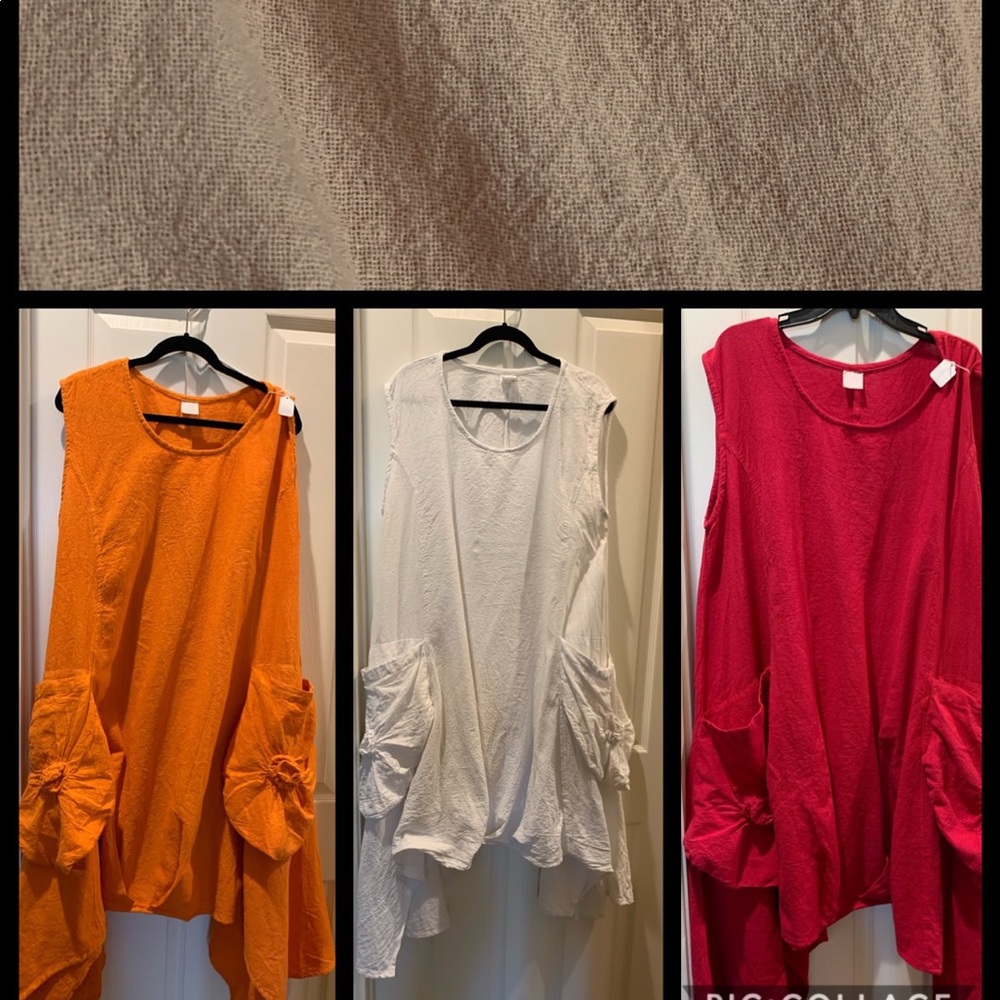 100% gauze cotton dress